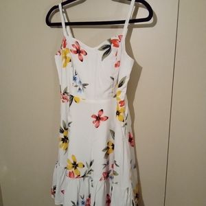 Old Navy Cami White Floral Dress